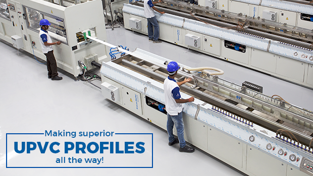 making superior uPVC profiles all the way