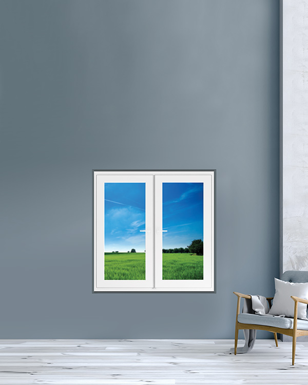Okotech uPVC casement window banner