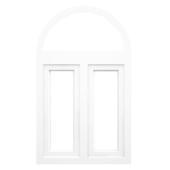 uPVC arch window