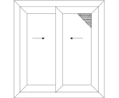 uPVC sliding door line drawing3