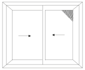 uPVC sliding door line drawing4