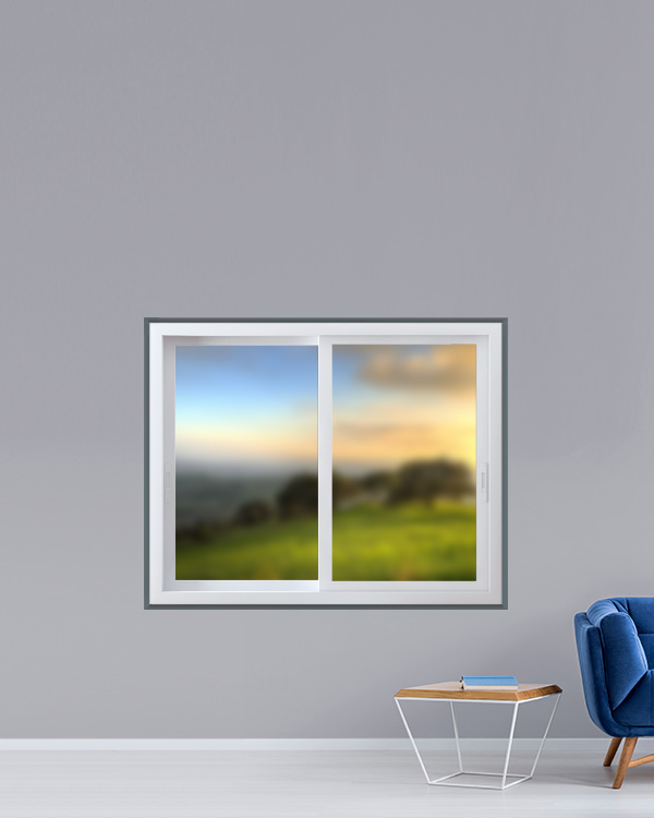 uPVC sliding window banner