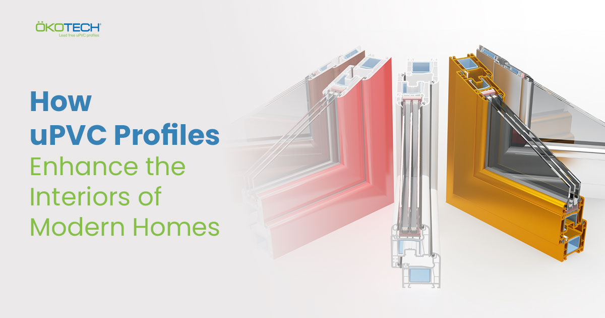 uPVC profiles for modern homes