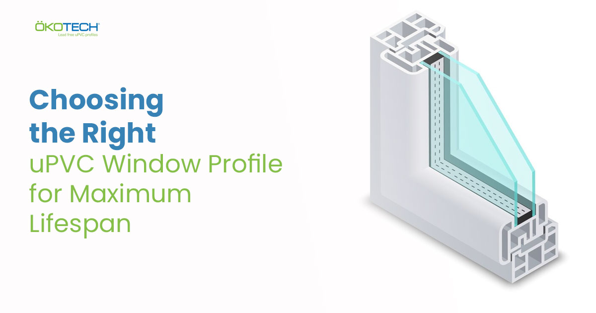 uPVC window profile lifespan