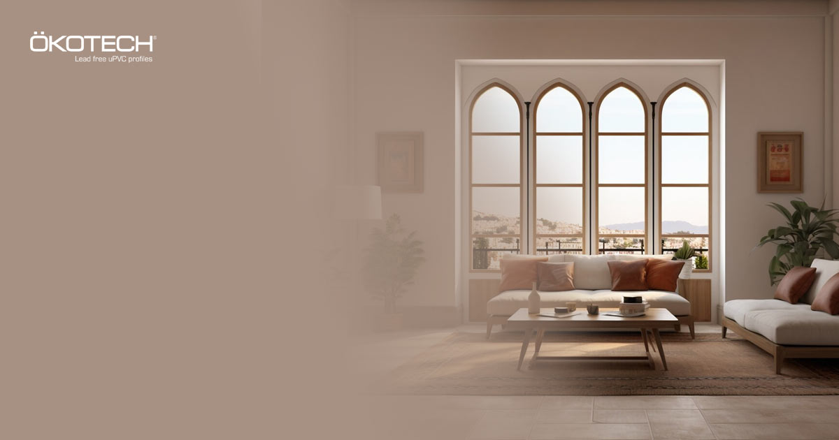 uPVC arch home windows