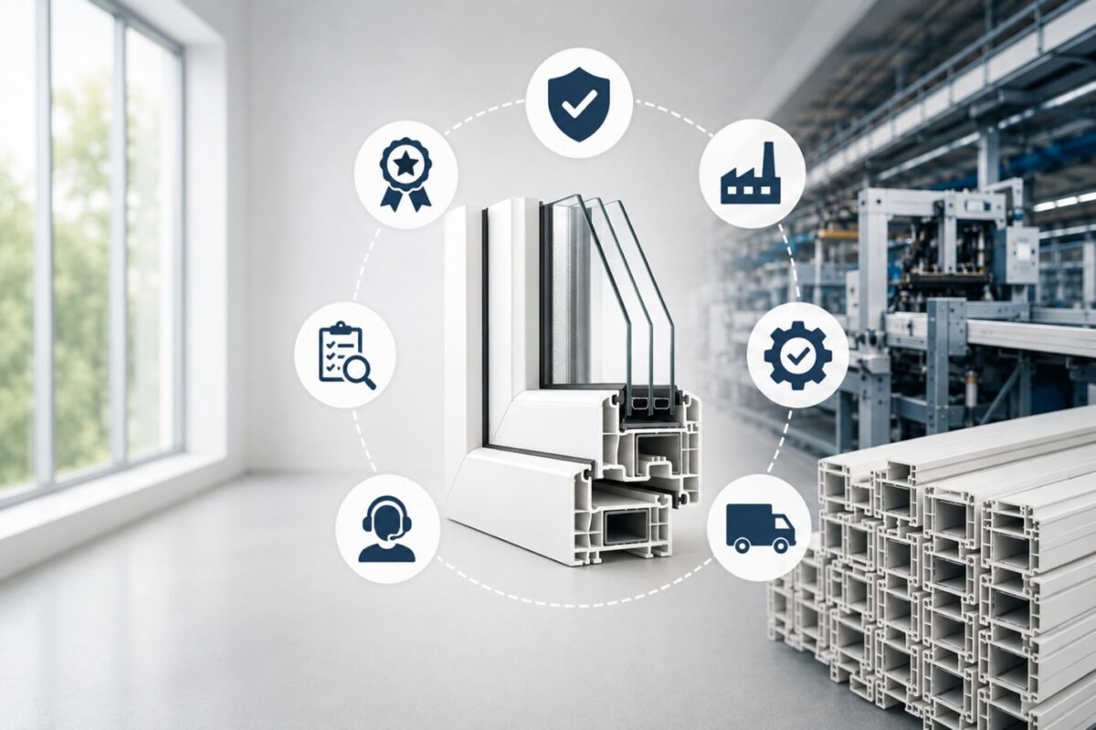 How to Choose a uPVC Profile Manufacturer