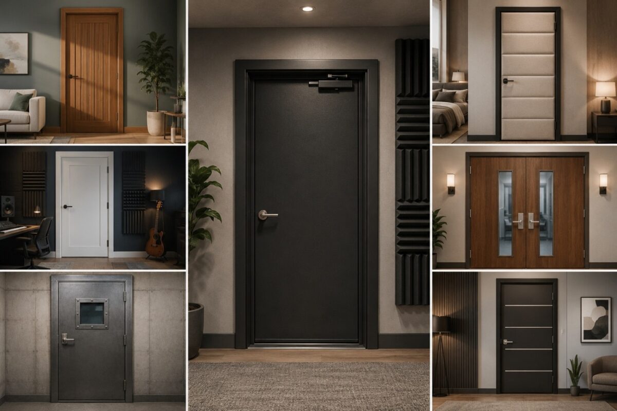 Types of Soundproof Doors